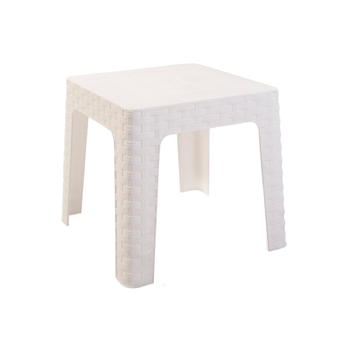 Hugo coffee table, type Rattan, white colour