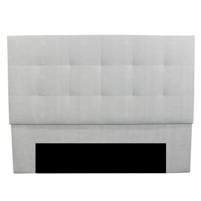 Beige headboard with square forms