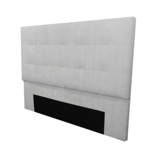 Beige headboard with square forms