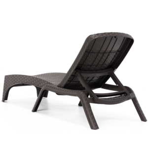 Cuba sun lounger detail, Rattan type.