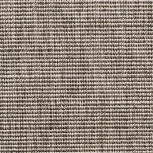 Sisal carpet with some relief in brown and black colours