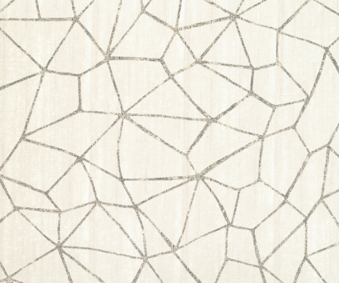 Beige wallpaper with geometric shapes