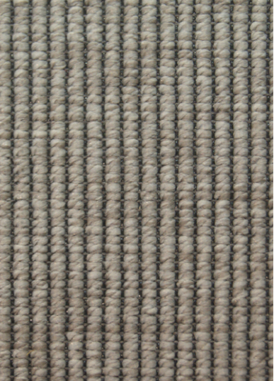 Sisal carpet with some relief in grey colour