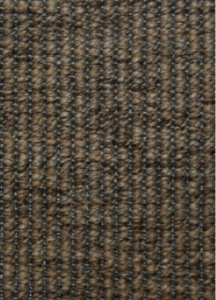 Sisal carpet with some relief in brown colour