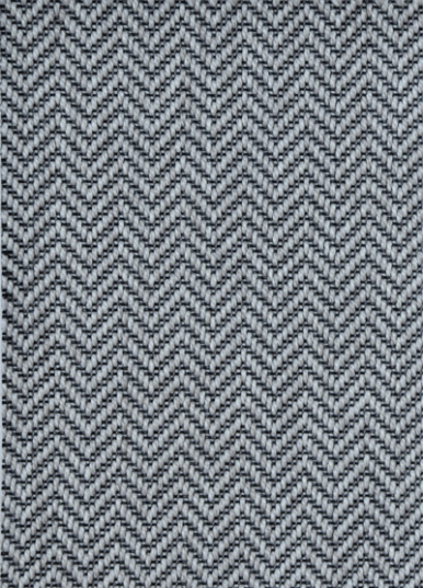 Sisal carpet with some relief in blue colour
