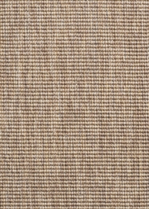 Sisal carpet with some relief in brown and beige colours