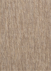 Sisal carpet with some relief in brown and beige colours