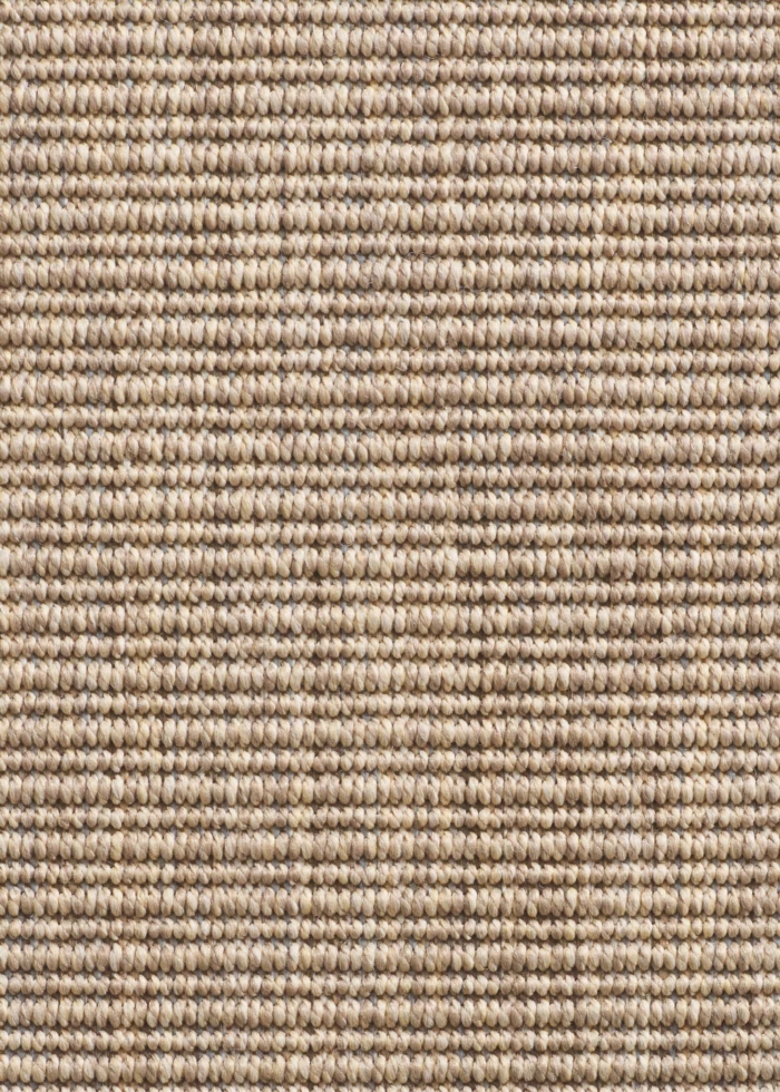 Sisal carpet with some relief in beige colour