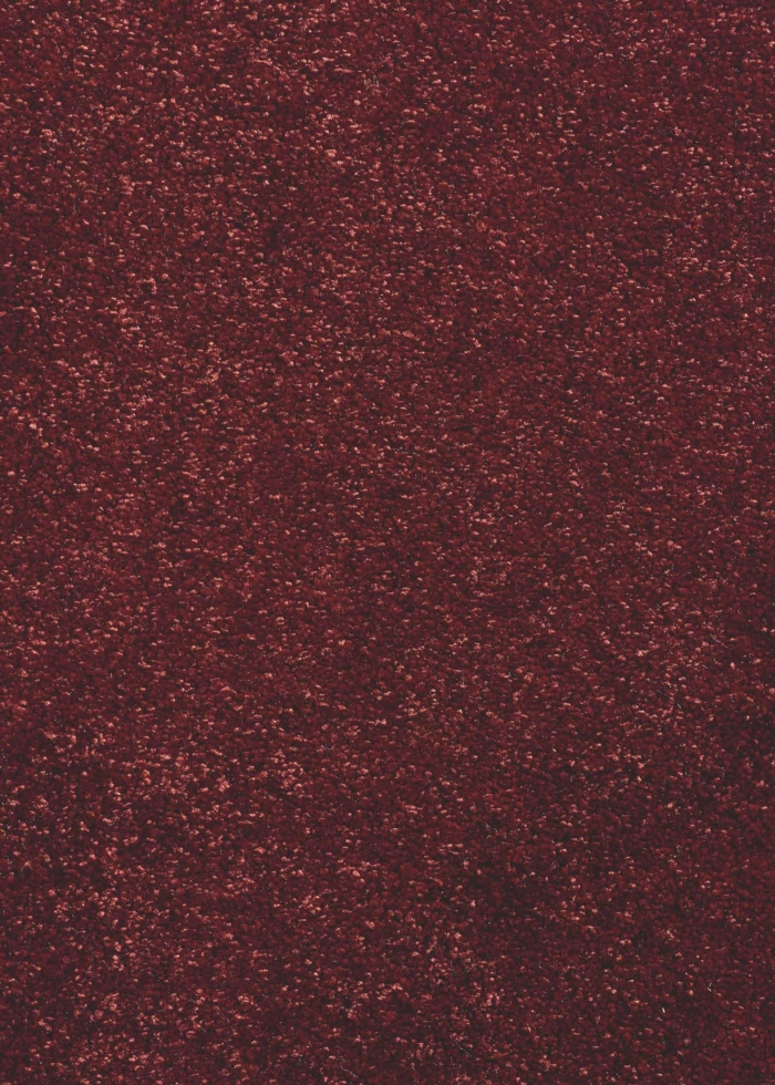 Burgundy medium-length rug