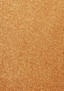 Orange medium-length rug