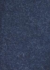 Dark blue medium-length rug