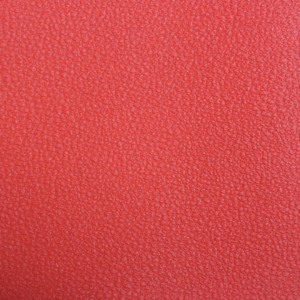 Red synthetic marine upholstery fabric
