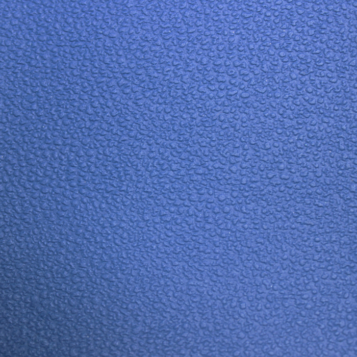 Blue synthetic marine upholstery fabric