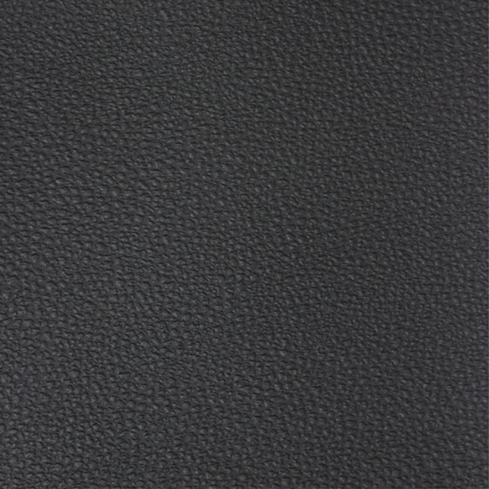 Black synthetic marine upholstery fabric