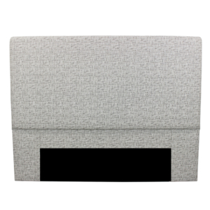 Lisa headboard with grey fabric