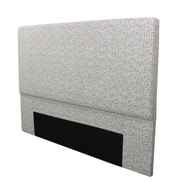 Lisa headboard with grey fabric