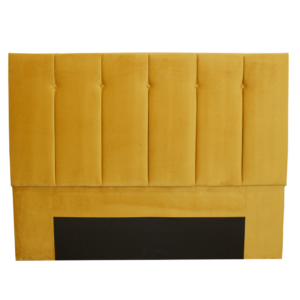 Toasted yellow headboard