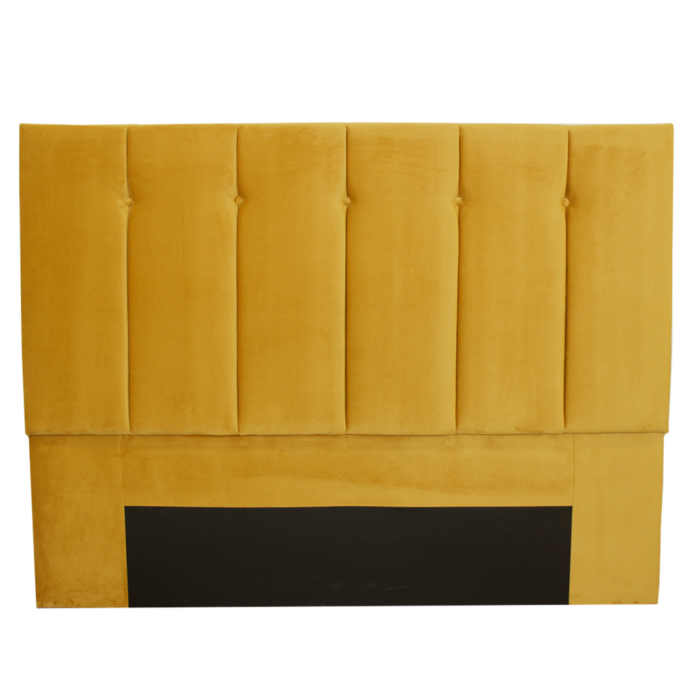 Toasted yellow headboard