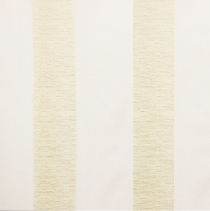Curtain fabric, with transparency, two verticals stripes, off-white and transparent