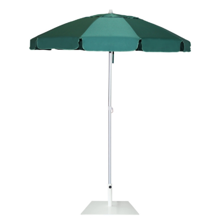 Florence parasol, green, ideal for swimming pools and terraces