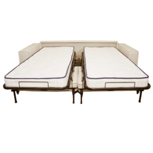 Sofá-cama Sublime creme, com 2 camas e 2 colchões