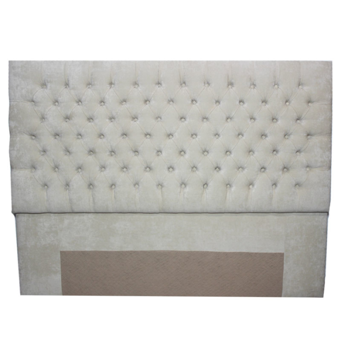 Capitonê headboard, cream, closed model